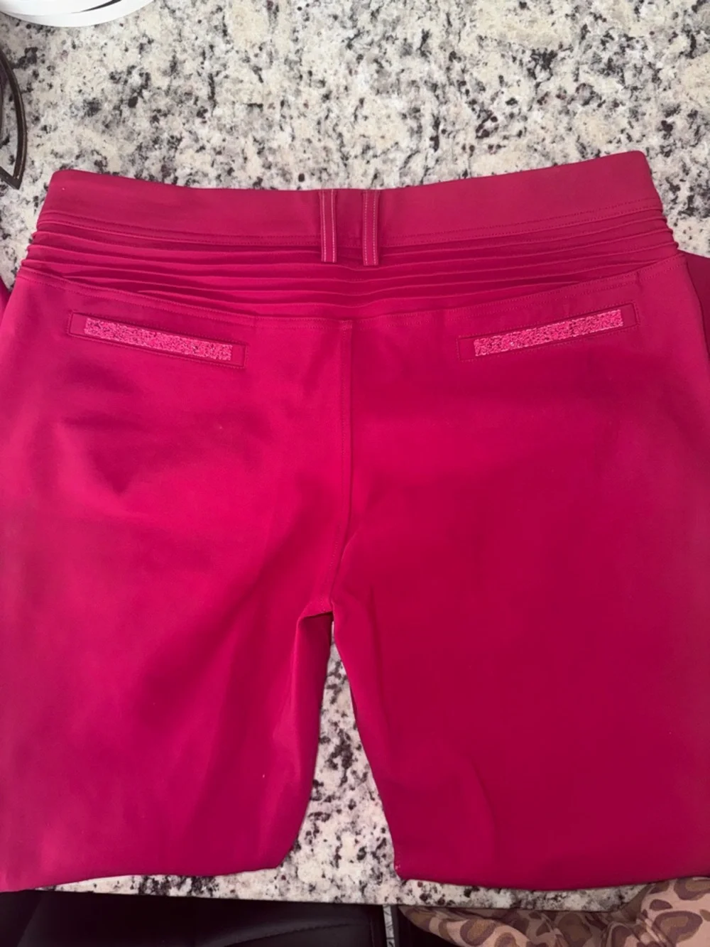Samsheild Women's Magenta Equestrian Riding Breeches - Picture 2 of 3